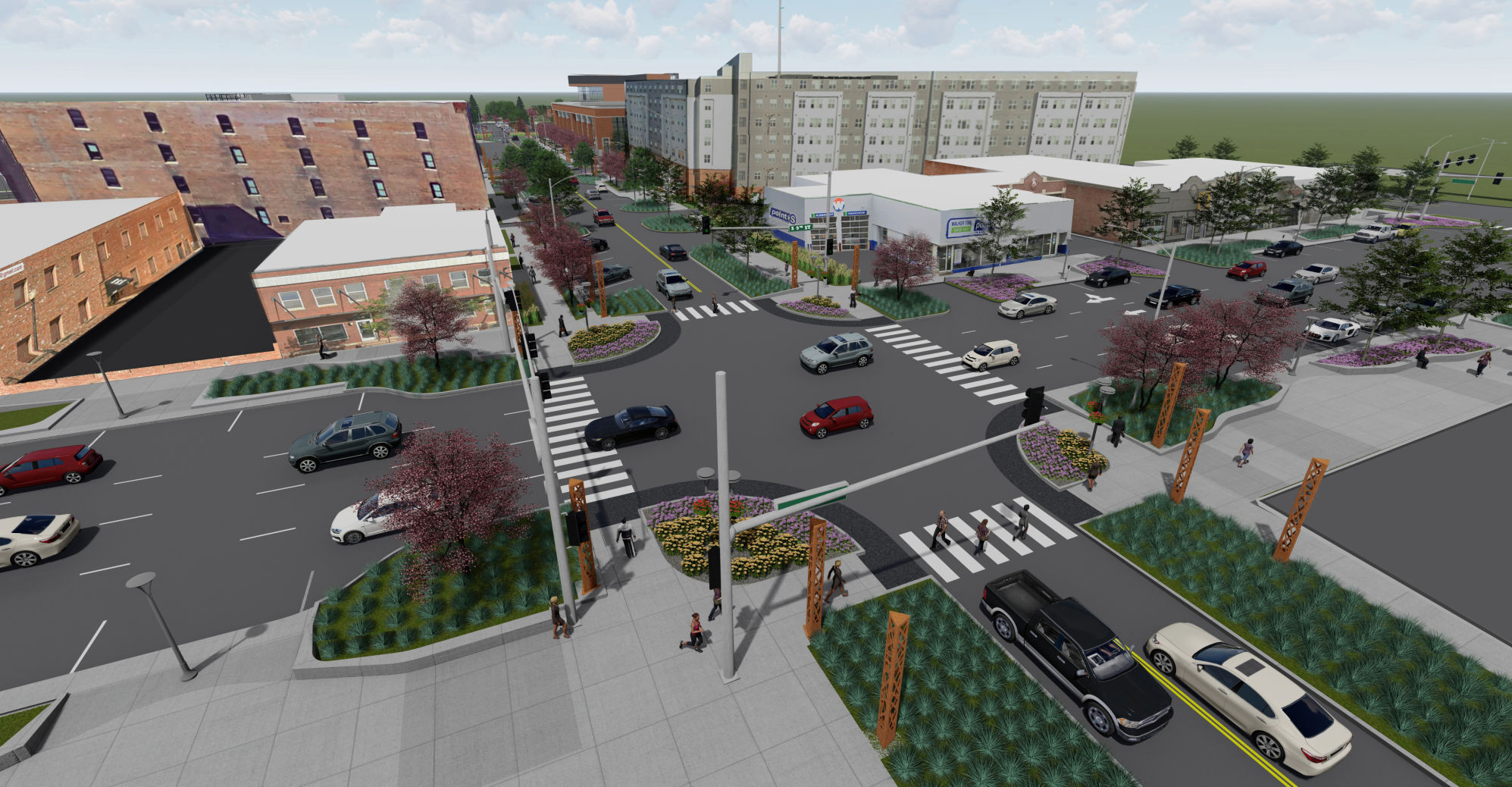 Haymarket South Streetscape and Parking Improvements